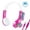 pink, variant on Funsmile Kids Headphones Wired Headphones for Kids with 3.5 MM Foldable On-Ear Headse Kids Headphones for Smartphone Tablet Computer MP3 / 4 Blue