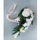 thumbnail image 5 of Ramo de novia, flores artificiales, decoración con cinta de satén para ramos de novia. C, 5 of 9