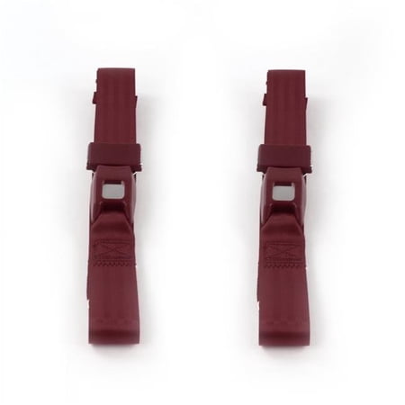 SafeTBoy Standard 2 Point Burgundy Lap Bucket Seat Belt Kit with 2 Belts for 1963-1966 Chevy Truck