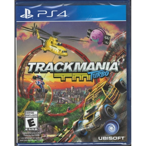 TrackMania Turbo PS4 (Brand New Factory Sealed US Version) PlayStation 4, playst-0887256015817