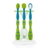 Nuby Blue & Green 4-Stage Oral Care Set with Stand