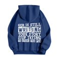 thumbnail image 3 of Women's Graphic Hoodies Oversized Long Sleeve Hooded Sweatshirt, 3 of 3