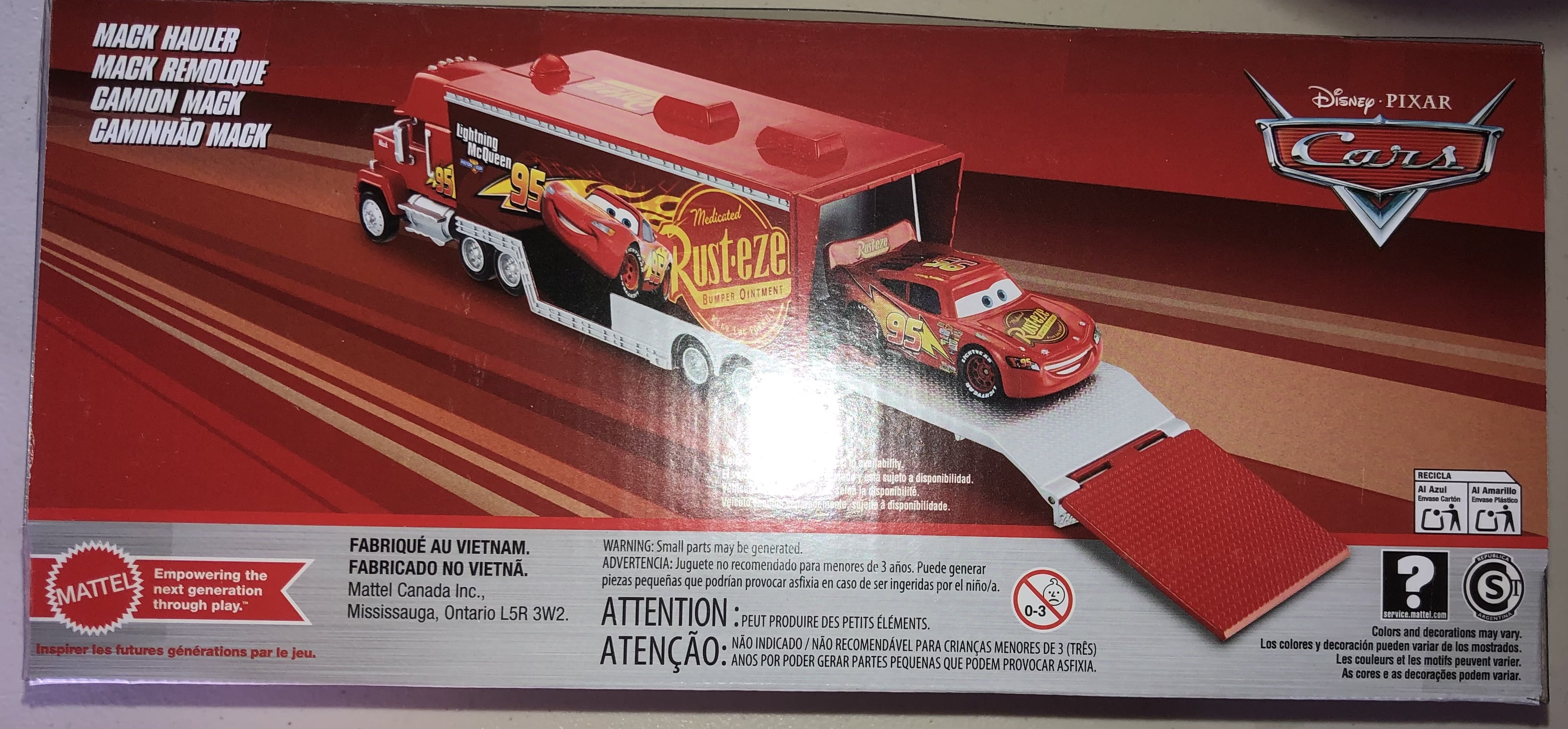 Disney Pixar Cars Hauler Collection, Truck with Extendable