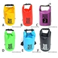 thumbnail image 3 of Sonducket Bolsa impermeable, ligera, duradera, correas de almacenamiento, saco seco de Color sólido, deportiva, senderismo, vela, bolsa Deportes acuáticos Negro, 3 of 6