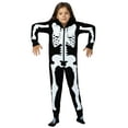 thumbnail image 4 of Halloween Mommy & Me Onesie Pajama Costume, Skeleton (Girls), Size: 4, Prestigez, 4 of 8