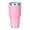 Pink, variant on Muka 30 Ounce Stainless Steel Tumbler with Lid, Double Wall Vacuum Insulated Travel Tumbler, Powder Coated-Red