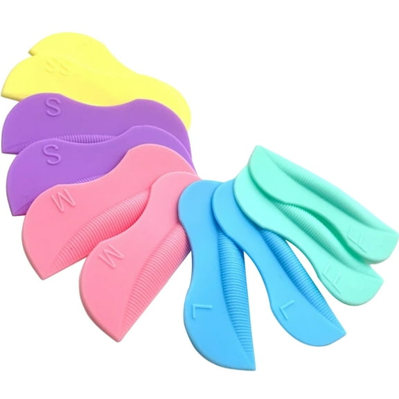 Soimiss 5Pairs Lash Lift Silicone Pads for Eyelash Perming Fit Most Eye Shapes Easy Apply