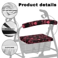 thumbnail image 5 of HELLHERO Walker Seat Cover Sun & Dust Protector Rollator Walker Seat Covers & Heart-Shaped Non-Slip Cover Easy to Use for Elder, 5 of 7