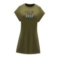 thumbnail image 2 of Vestido de verano para mujer, suave, manga corta, mini vestido para vacaciones, aniversario, viaje SG, 2 of 7