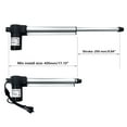 thumbnail image 5 of Okin Motor Model JLDQ.10.435.250D Linear Actuator Replacement for Electric Sofa Lift Chairs Power Recliner, 5 of 6