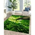 thumbnail image 5 of Farmhouse Rugs, Modern Rug, Big Tree Rugs, Landscape Rug, Landscape Rugs, Custom Rugs, Green Leaf Tree Landscape Rugs, Outdoor Rugs, 3.3'x6.5' - 100x200 cm, 5 of 8
