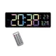 thumbnail image 1 of Reloj de pared digital con alarma, 12/24 h, horario de verano, alarma dual y temperatura. Vistoso, 1 of 9