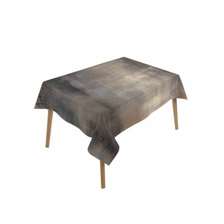 Brown Table Cloth Modern Abstract Art Ombre Oil Painting Waterproof Tablecloth for Rectangle Tables Reusable Washable Fabric Table Cover for Restaurant Kitchen Dining Tables 60 x102 Brown Table Cloth Modern Abstract Art Ombre Oil Painting Waterproof Tablecloth for Rectangle Tables Reusable Washable Fabric Table Cover for Restaurant Kitchen Dining Tables 60 x102