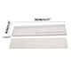 thumbnail image 2 of Reposamuñecas con teclado ergonómico con caja de almacenamiento - Almohadilla de soporte de muñeca de espuma viscoelástica con organizador de escritorio para juegos de computadora de oficina - Juego, 2 of 5