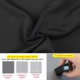 thumbnail image 2 of Kelnaro Soft Breathable Microfiber Twin Fitted Sheet, Deep Pocket, Black, 2 of 5