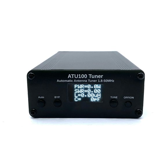 1pc ATU-100 Automatic Antenna Tuner 100W HF Auto Antenna Tuner By N7DDC V3.2 Communication Shortwave Radio ANT Tuner