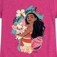 thumbnail image 3 of Disney - Moana Strong Spirit  - Toddler & Youth Girls Short Sleeve Graphic T-Shirt, 3 of 5