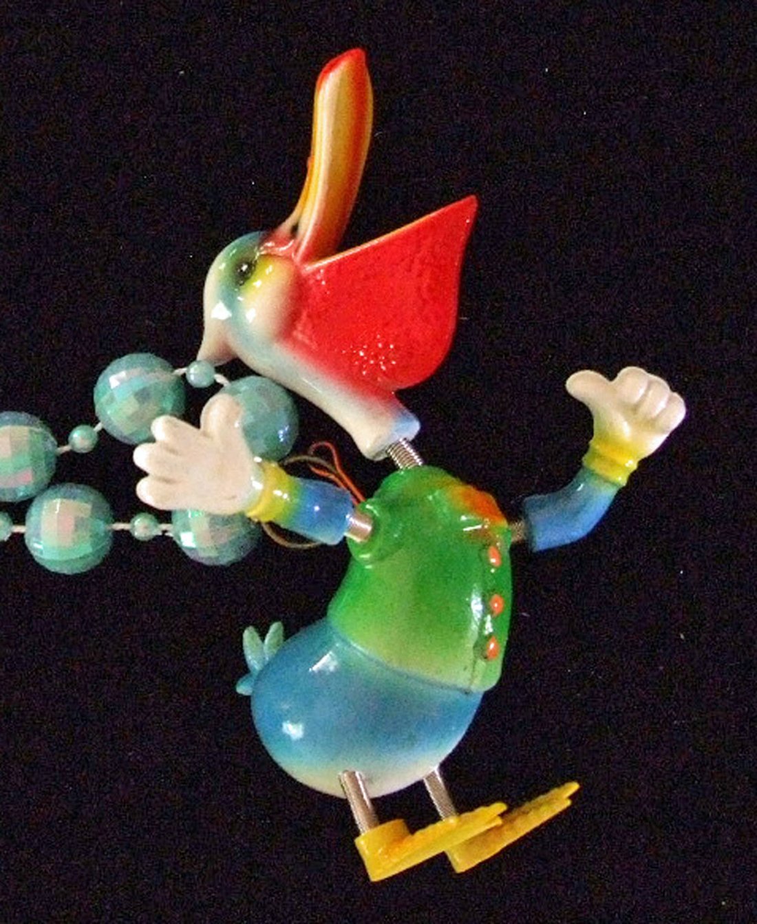 mardi gras pelican clipart