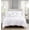 White, variant on 10-Piece Bed-In-A-Bag Sunflower Comforter Set King/Cal King Navy Blue