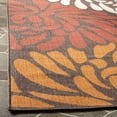 thumbnail image 5 of Safavieh Veranda Chocolate Indoor Outdoor Rug - 2'7" x 5', 5 of 5