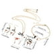 thumbnail image 3 of Pulseras para mujer, regalos para mujeres europeas y americanas, conjunto de collar navideño, lindo Papá Noel, gota de aceite, anillo de aleación, pendientes, pulsera, conjunto combinado, traje II, co, 3 of 5