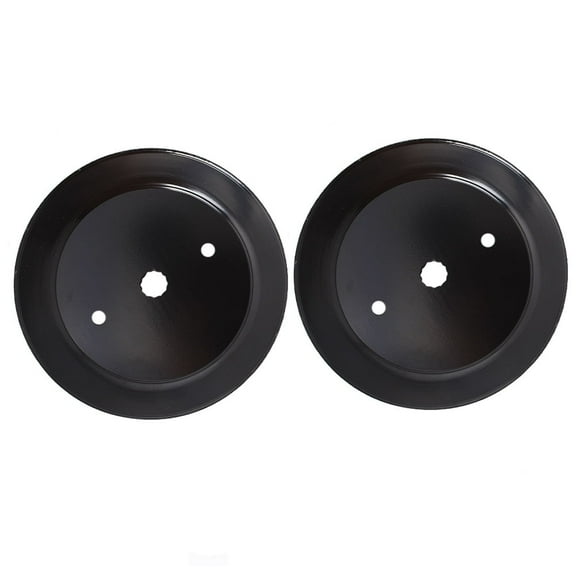 findmall 2 Pcs Spindle Pulleys Replacememnt for Craftsman 42Inch and 46Inch Decks 197473 195945 532195945