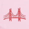 thumbnail image 2 of CafePress - Golden Gate Body Suit - Baby Light Bodysuit, Size Newborn - 24 Months, 2 of 4