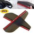 thumbnail image 2 of 1 Pair Rear View Side Mirror Rain Board Eyebrow Guard Sun Visor Car Accessories, 2 of 2