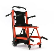 Mobile Stairlift Helix Power Stair Lift Patient Chair for Curved Staircases, 440 lb Limit