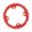 40T Red, variant on Bicycles Crank Narrow and Wide Chainring Wheel Bike Crankset Tooth 104BCD Chainwheel for Road Bikes, Mountain Bikes