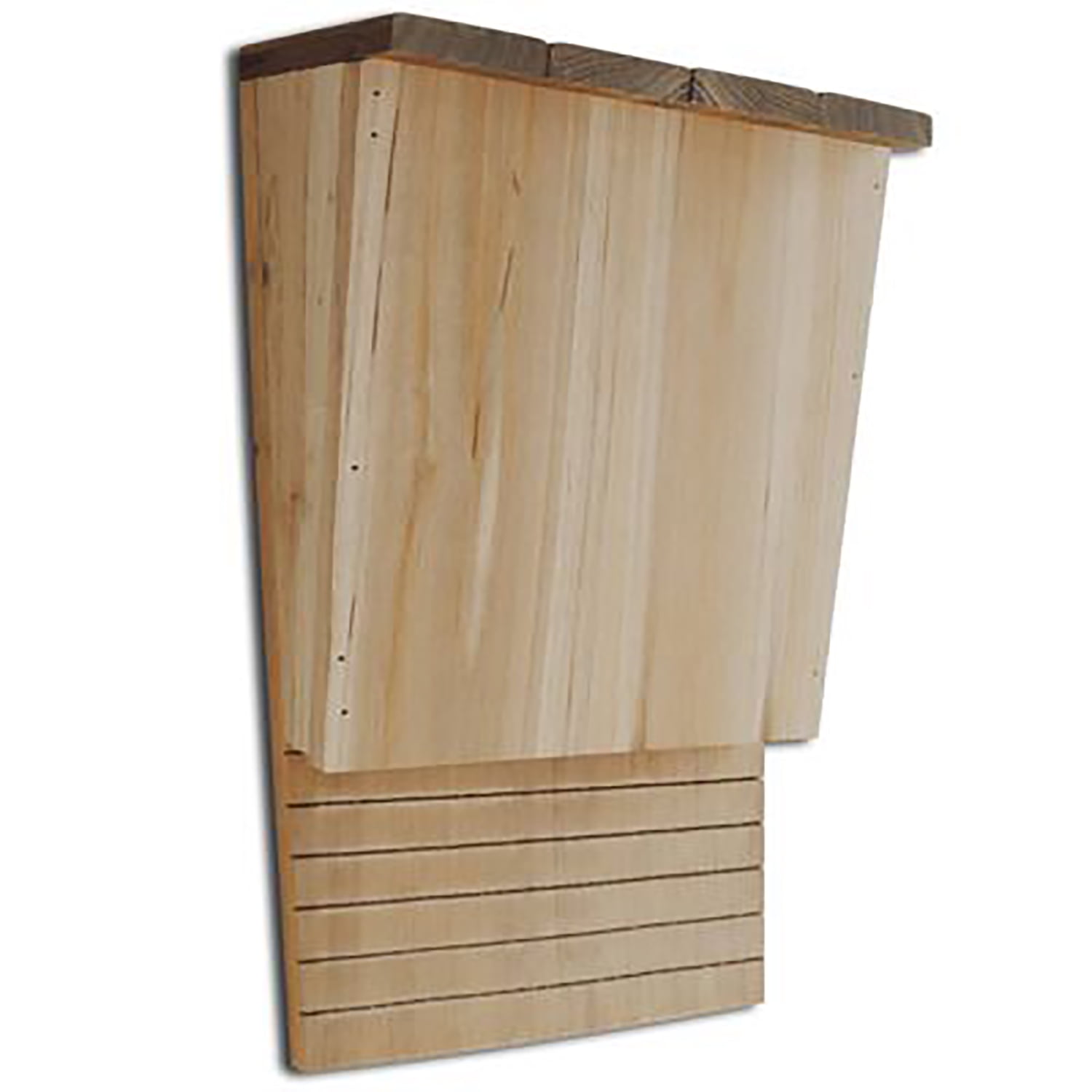 Pefilos 13" Wood 2 pcs Bat House, Single-Chamber Bat Box, Wooden Bat Houses Kit for Outdoors, Beige Pefilos 13" Wood 2 pcs Bat House, Single-Chamber Bat Box, Wooden Bat Houses Kit for Outdoors, Beige