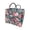 Sky Blue, variant on Floral Fabric Foldable Storage Basket, Large Capacity Quilted Organizer Bin with Reinforced Handles, Multipurpose Storage Tote for Home Laundry Sundries Car Interior and Picnic(Beige,33x27x26cm)