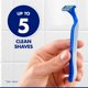 thumbnail image 2 of Máquinas de afeitar desechables Gillette Sensor3 Simple, 12 unidades, 2 of 9