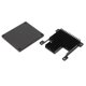 thumbnail image 2 of Black Heatsink, Efficient Heat Dissipation Heatsink Board Heat Dissipation Groove Precise Opening  For PC ANGGREK Aluminum Alloy Heatsink, 2 of 8