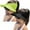 Black & Neon Yellow, variant on 2 Packs Womens Sun Visor Hat Wide Brim Summer UPF 50 UV Protection Beach Sport Cap