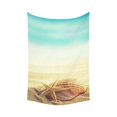 thumbnail image 2 of CADecor Summer Concept Of Sandy Beach Home Decor Tapestry Wall Art Wall Tapestry 51x60 Inches, 2 of 3