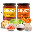 thumbnail image 3 of Saucy Gourmet Chipotle & Habanero Gluten-Free Salsa, 2 Pack, 15.5 oz, 3 of 7