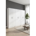 thumbnail image 4 of Klair Living Armoire de Rangement Utilitaire Polyvalente Modex (Ensemble de 3 Pcs) en Blanc, 4 of 13