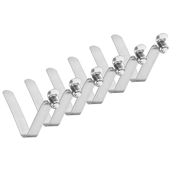 Uxcell 6-Pack Kayak Paddle Snap 8mmx50mm Single Pin V Shaped Spring Steel