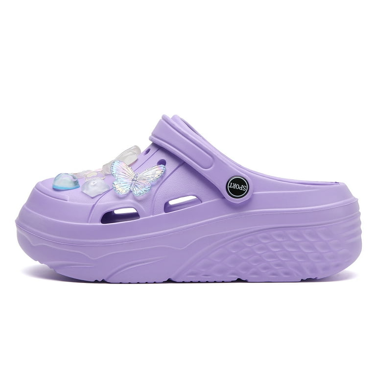 CERYTHRINA Gardener Platform Clogs Slippers Hight Heels Mules Clog