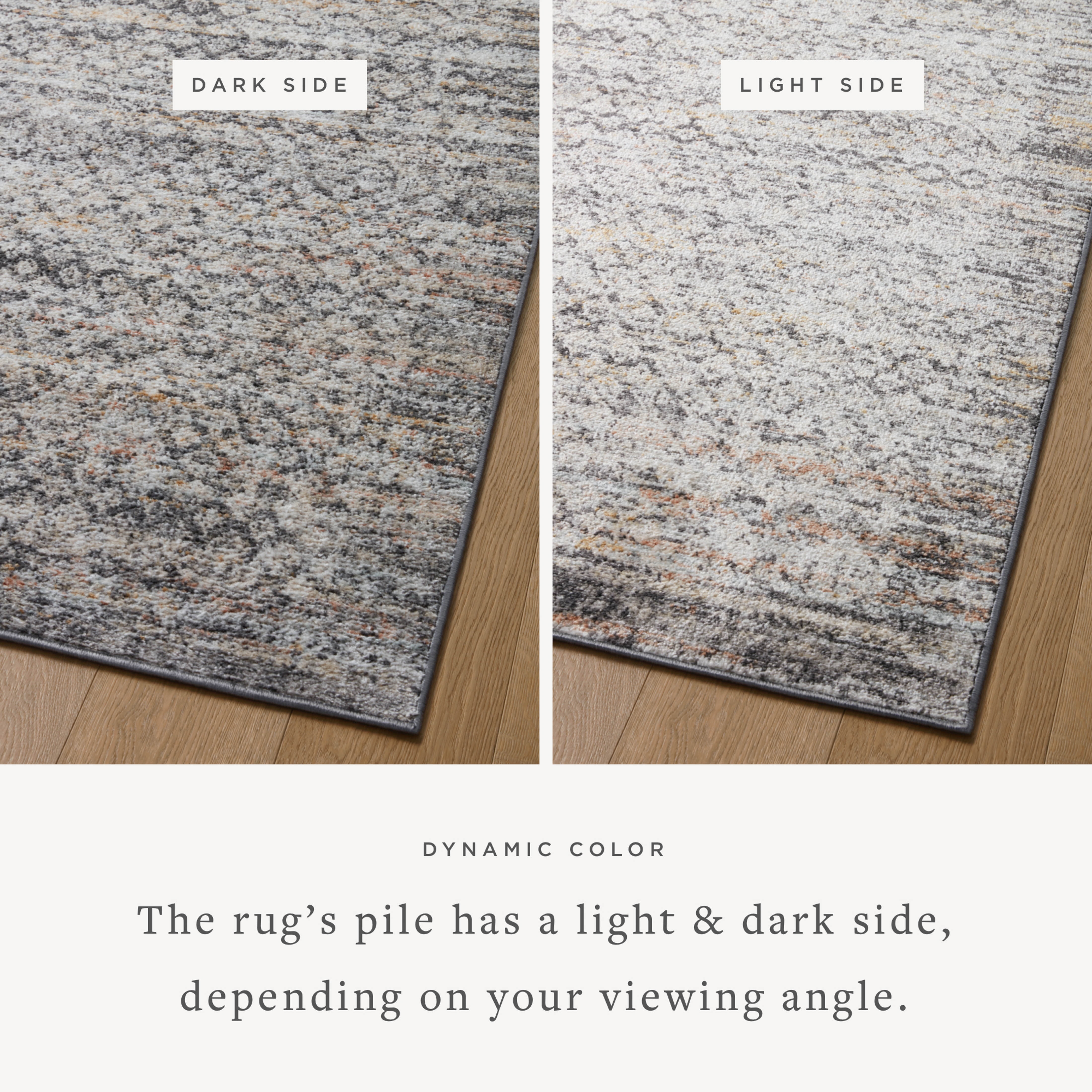 Loloi Monroe Grey / Multi 2'-6" x 4'-0" Accent Rug