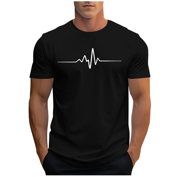 Eres Más Que una Camisa de Puntuación de Prueba Nueva Moda Casual Hombres Imprimir Camiseta Deportiva Manga Corta Blusas de Cuello Redondo