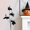 thumbnail image 4 of 1Pc Clearance Under $3 Artificial Pumpkin Pick Halloween Decor For Mantelpiece, Plastic Scary Pumpkin Bouquet B (I), 4 of 6