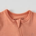 thumbnail image 5 of REDARER Baby Footed Romper, Soft Long Sleeve Zip-Up Solid Color Playsuit for & Toddler,1-3 Months, 5 of 5