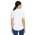 thumbnail image 3 of CORE365 CE510W Women's Ultra UVP Marina Shirt-White-L, 3 of 6