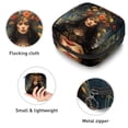thumbnail image 3 of Bohemian Sanitary Napkin Storage Bag Pouch, Period Bag Makeup Travel Bag Oxford Cloth Small Travel Toiletry Bag for Women, 4.7x6.6x6.6 in, 3 of 6