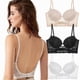 thumbnail image 3 of Backless Bra Invisible Bralette Lace Wedding Bras Low Back Underwear Push Up Brassiere Women Seamless Lingerie Sexy Corset, 3 of 5