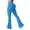 Emerald Blue, variant on Womens High Waist Butt Lifting Flared Yoga Pants Stretch Slim Fit Cargo Pants with Pockets for Daily Workout