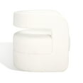 thumbnail image 6 of SAFAVIEH Couture Anissa Modern Linen Solid Accent Chair, White, 6 of 13