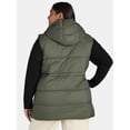 thumbnail image 3 of Ozark Trail Women's Cinched Waist Puffer Vest, Size XS-XL & Plus, 3 of 5